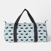 Schotse Terrier Duffel Bag Plunjezak (Voorkant)