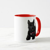 Schotse Terrier en Bow Mok (Voorkant rechts)