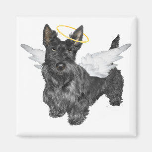 Schotse Terrier Engelen Magneet