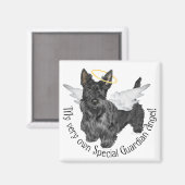 Schotse Terrier Engelen Magneet (Voorkant / Achterkant)