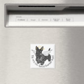 Schotse Terrier Engelen Magneet (Insitu (Vaatwasser))