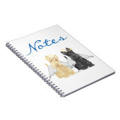 Schotse Terrier Engelen Notitieboek (Rechterzijde)
