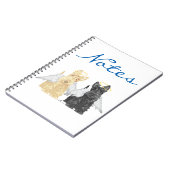 Schotse Terrier Engelen Notitieboek (Linkerzijde)