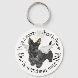Schotse Terrier Engelen Sleutelhanger