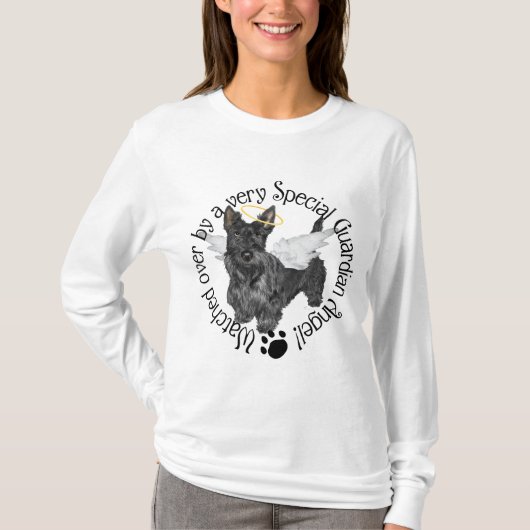 Schotse Terrier Engelen T-shirt (Voorkant)