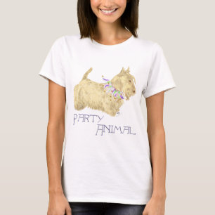 Schotse Terrier Feestbeest T-shirt
