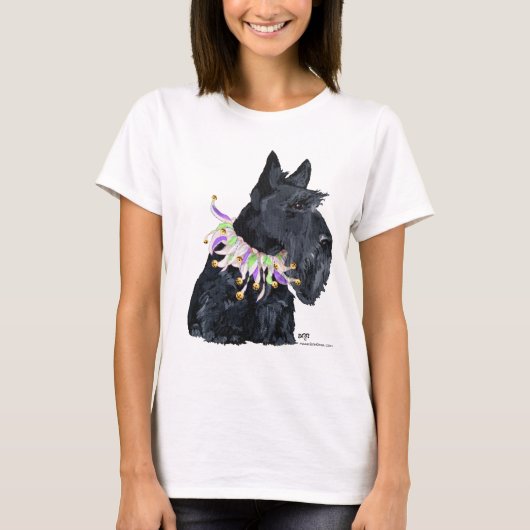 Schotse Terriër Feestbeest T-shirt (Voorkant)