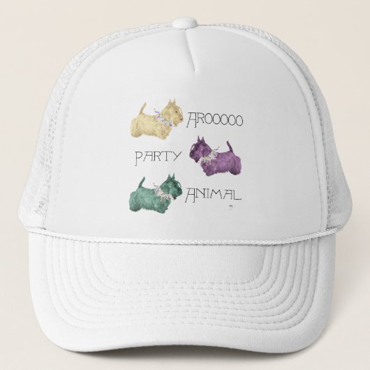 Schotse Terrier Feestbeest Trucker Pet (Voorkant)