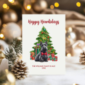 Schotse Terrier Fijne Kerstkaart