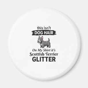 Schotse Terrier Glitter Grappige Hond Liefhebber O Magneet