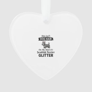 Schotse Terrier Glitter Grappige Hond Liefhebber O Ornament