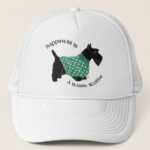 Schotse Terrier - Groene Hart Trui Trucker Pet