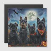 Schotse Terrier Halloween Spoken (Voorkant / Achterkant)