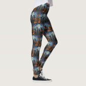 Schotse terriër Halloween Spooky Leggings (Rechts)