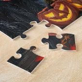 Schotse terriër Halloween Spooky Legpuzzel (Zijkant)