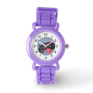 Schotse Terrier Hier is mijn hart Horloge