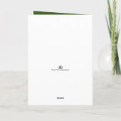  Schotse Terriër Holiday Kaart (Achterkant)