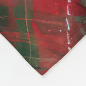 Schotse Terriër Hond Kerstfeest Fleece Deken (Hoek)