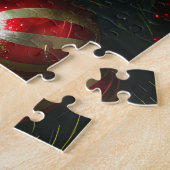 Schotse Terriër Hond Kerstfeest Legpuzzel (Zijkant)