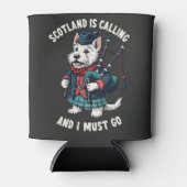 Schotse terriër hond Schotland roept en ik moet Blikjeskoeler (Voorkant)