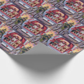 Schotse Terrier Hond Valentijnsdag  Cadeaupapier (Hoek)