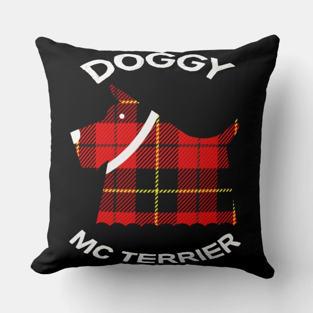 Schotse Terrier Honden | Terriërs | Hondeneigenare Kussen (Voorkant)
