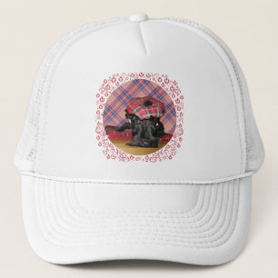 Schotse Terrier in een Tam-o-Shanter Trucker Pet