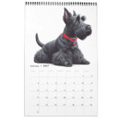 SCHOTSE TERRIER in Kalender (Jan 2027)