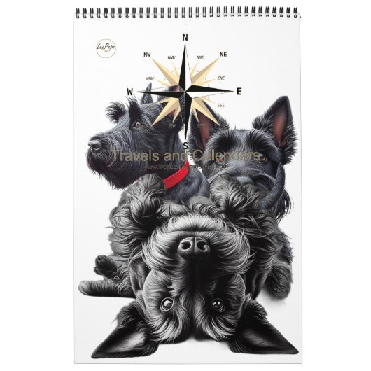SCHOTSE TERRIER in Kalender (Hoes)