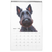 SCHOTSE TERRIER in Kalender (Mar 2027)