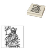 SCHOTSE TERRIER IN KILT, KAT SPORRAN, SCHOTSE HOND RUBBERSTEMPEL (Gestempeld)