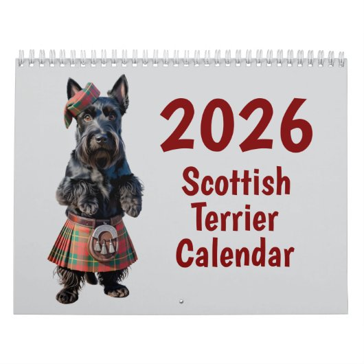 Schotse Terrier Kalender (Hoes)
