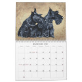 Schotse Terriër Kalender (Feb 2027)