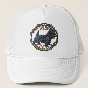 Schotse Terrier Keltische Knoopwerk Trucker Pet