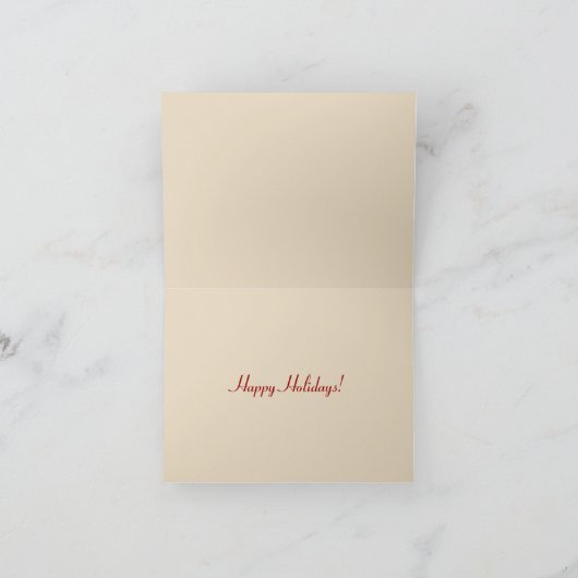 Schotse Terrier Kerst Kaart (Binnen)