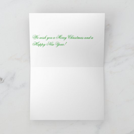 Schotse Terrier Kerst Kaart (Binnen)