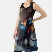 Schotse Terriër Kerst Seizoen  Schort (Insitu)