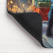 Schotse Terrier Kerstfeest Seizoen Muismat (Hoek)