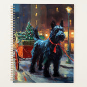 Schotse Terrier Kerstfeest Seizoen Planner (Voorkant)