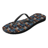 Schotse Terrier Kerstfeestseizoen Teenslippers (Schuin)