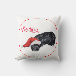 Schotse Terrier Kerstkussen Kussen