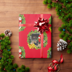 Schotse Terrier Kerstmis Cadeaupapier