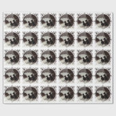 Schotse Terrier Kerstmis Cadeaupapier (Vlak)