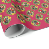 Schotse Terrier Kerstmis Cadeaupapier (Rol Hoek)