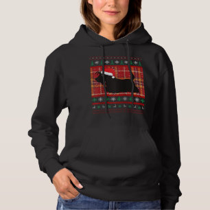 Schotse Terriër Kerstmis Scottie Hond Hoodie