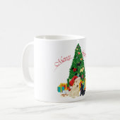 Schotse Terrier Kerstmok Koffiemok (Voorkant links)