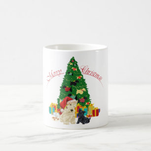 Schotse Terrier Kerstmok Koffiemok