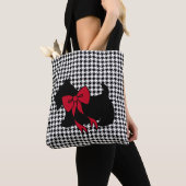Schotse Terrier Kersttas Tote Bag (Dichtbij)