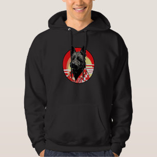 Schotse Terriër Kimono Funny Dog Japan Hoodie