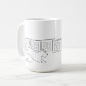 Schotse Terriër Koffiemok (Voorkant links)